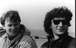 Jérôme & David lors d'un convoyage en 1995